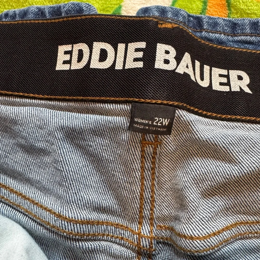 ‼️LAST CALL‼️ Plus size Eddie Bauer indigo jeans- authentic straight fit - Picture 3 of 6